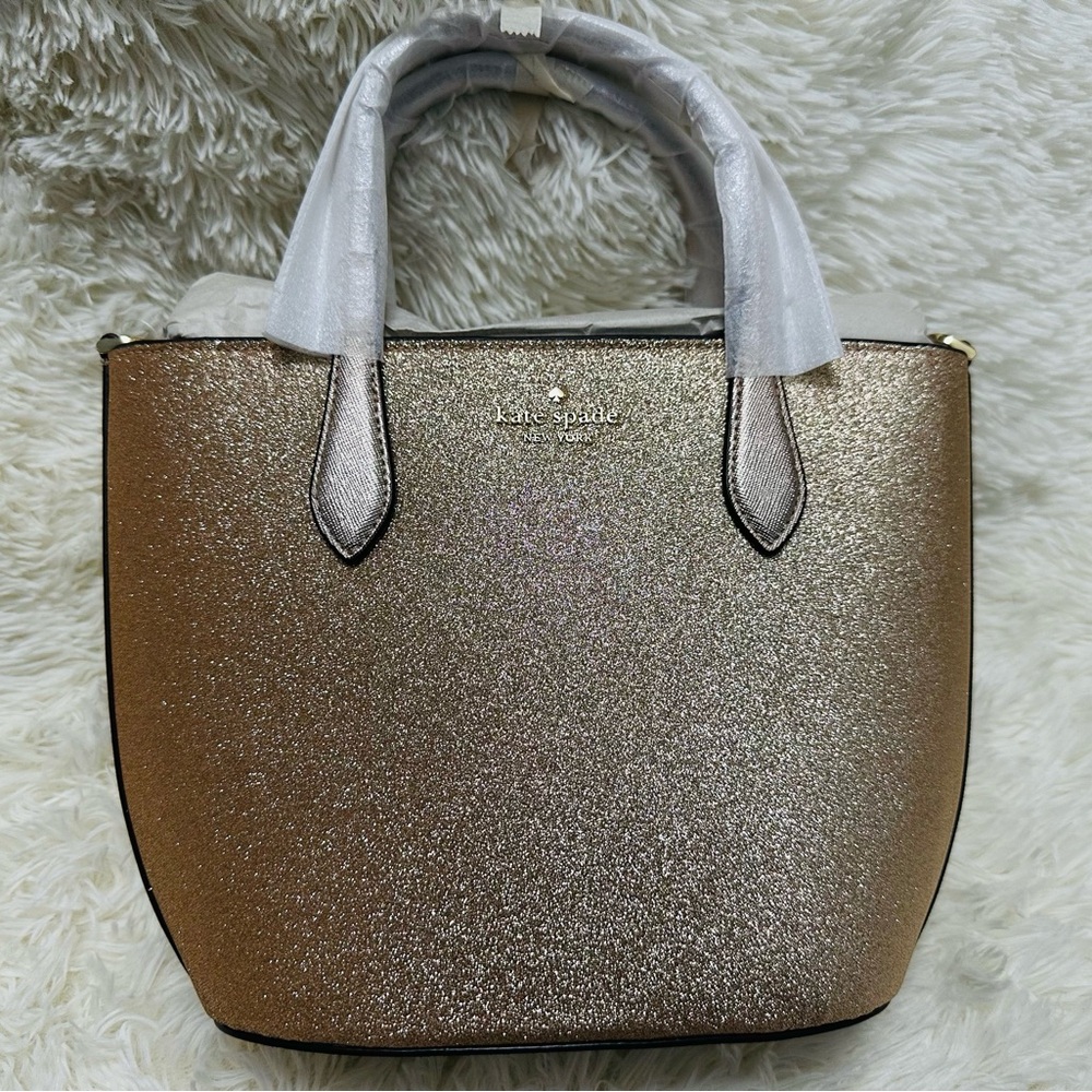 Kate Spade Metallic Gold Tote